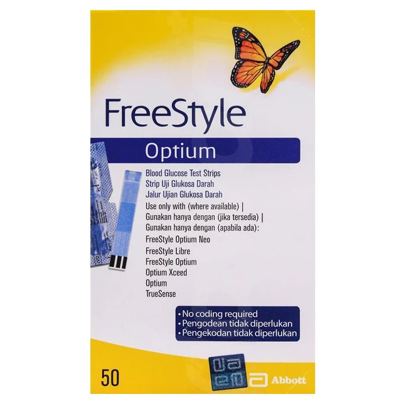 Product image Freestyle Glucometer Strips '50s' - Image 1