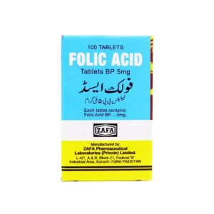 folic-acid-5mg-100-tablets-uses-dosage-price-in-pakistan