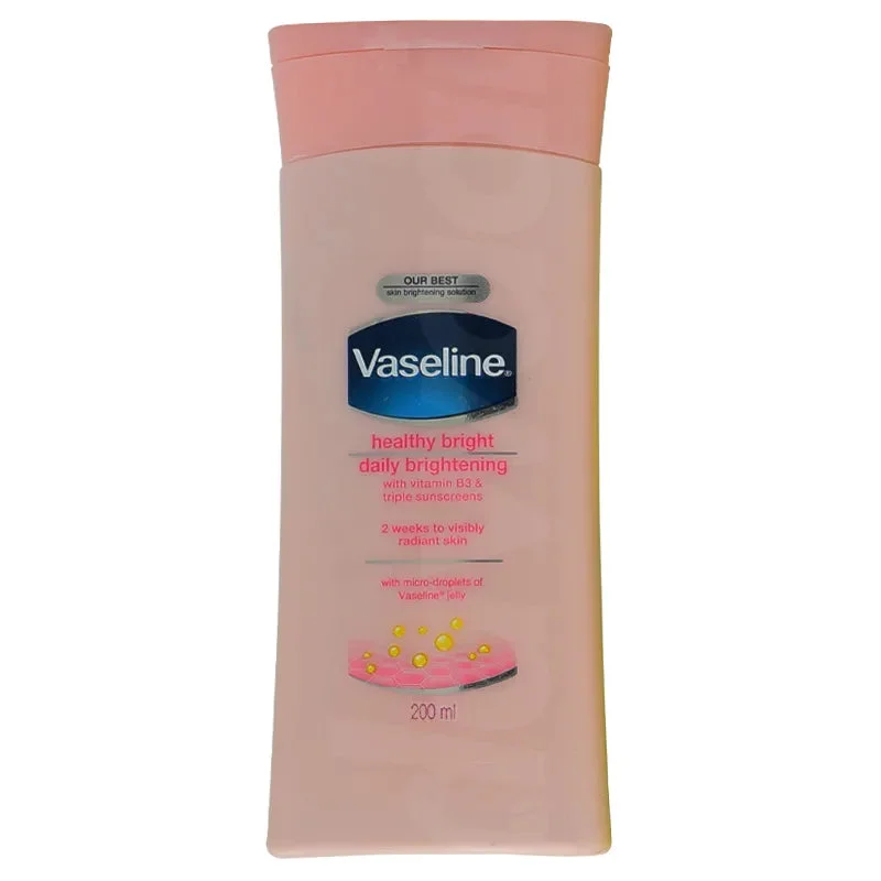 Product image Vaseline Healthy Bright Daily Brightening Lotion 200 ml Bottle - Image 1