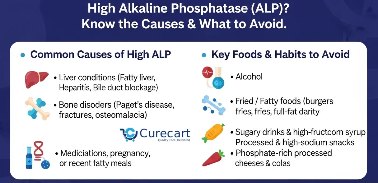 What Foods to Avoid if Alkaline Phosphatase Is High