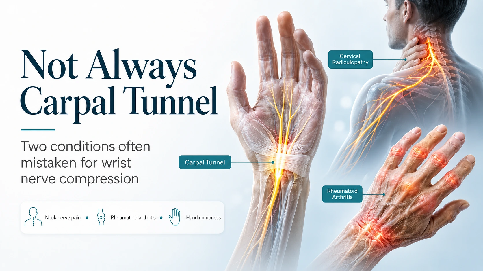 Misdiagnosed as Carpal Tunnel? 2 Conditions to Know