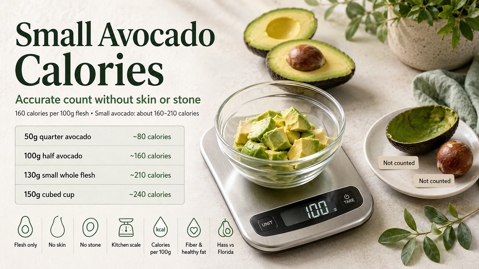 Small Avocado Calories