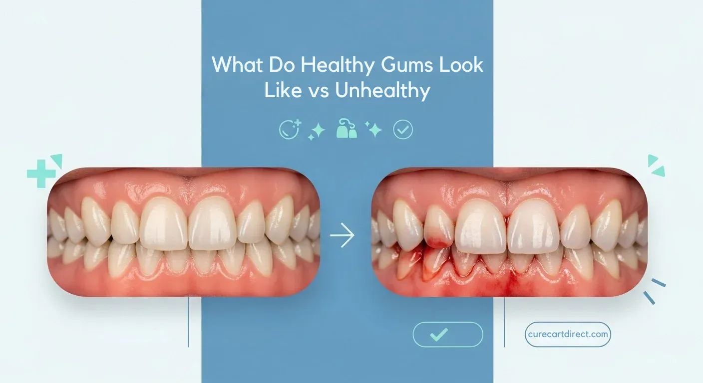 What Do Healthy Gums Look Like vs Unhealthy