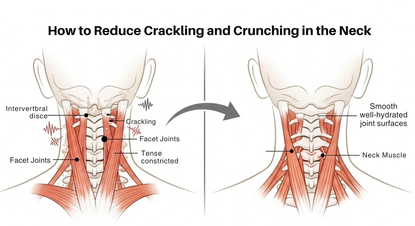 How to Reduce Crackling and Crunching in the Neck