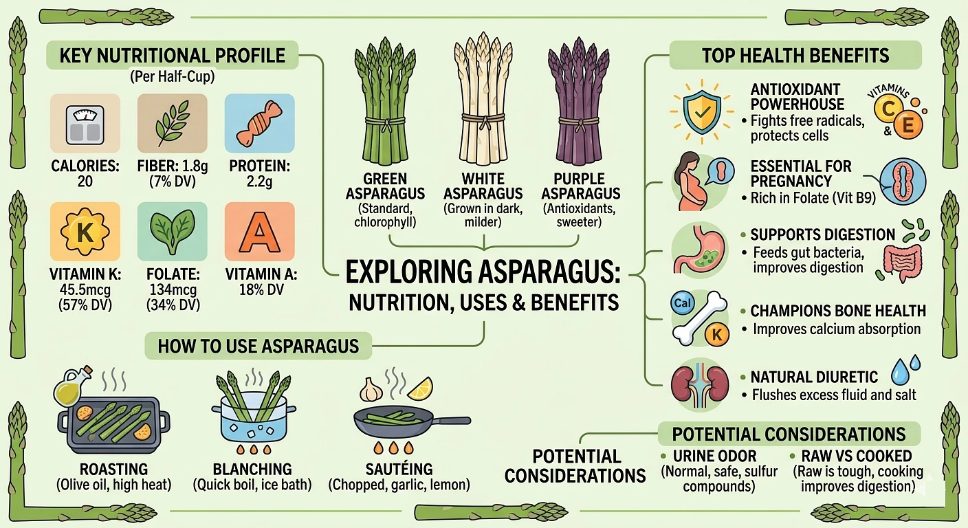 Health Benefits of Asparagus