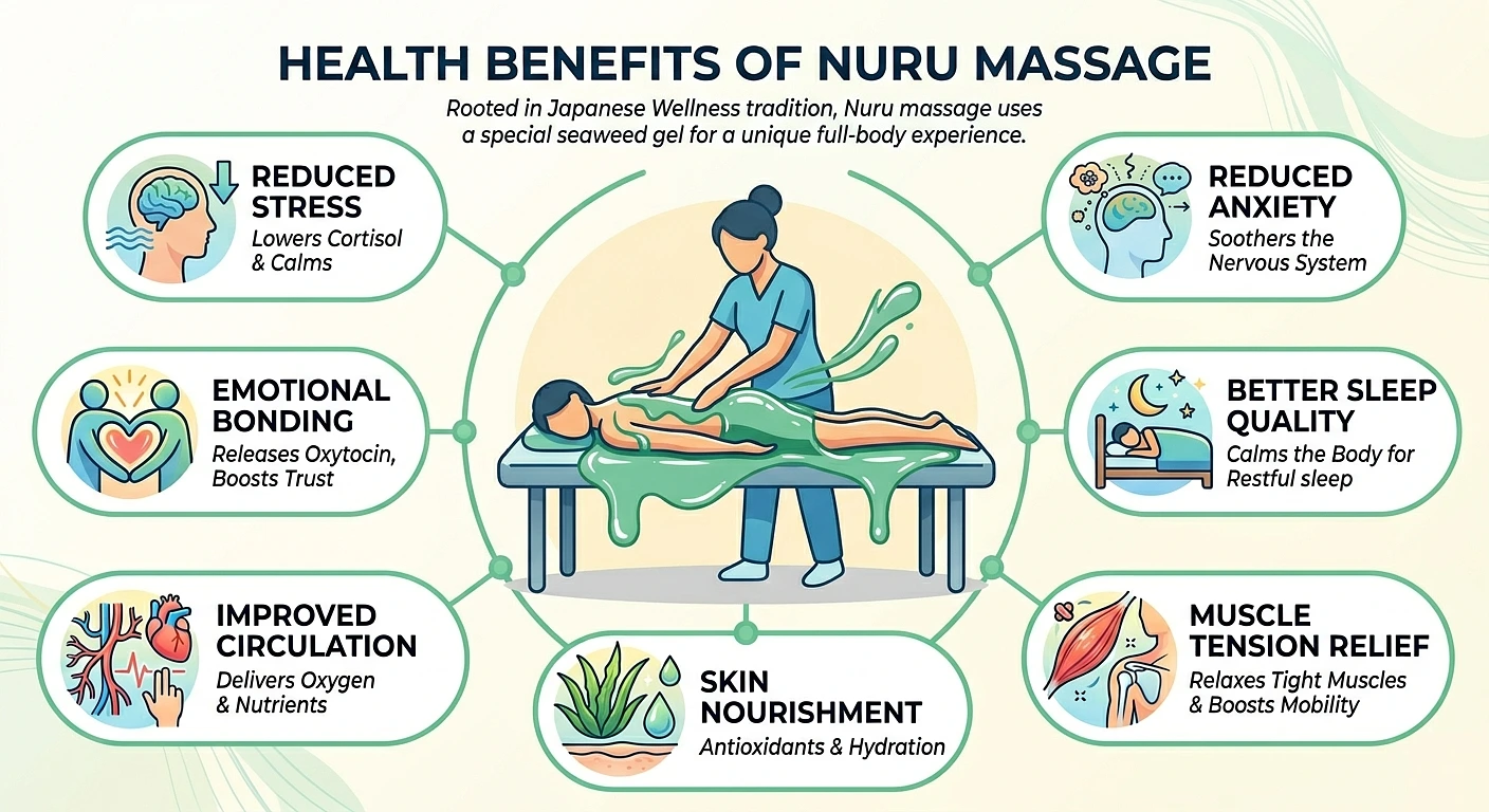 Health Benefits of Nuru Massage