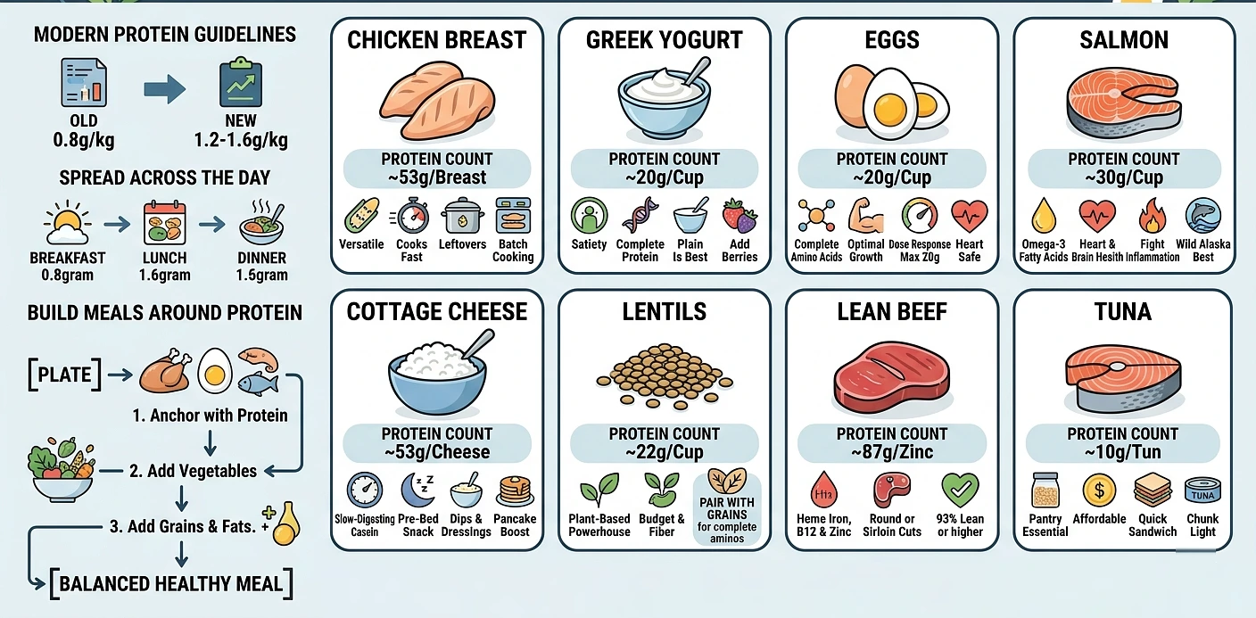 High-Protein Foods for Healthy Meals