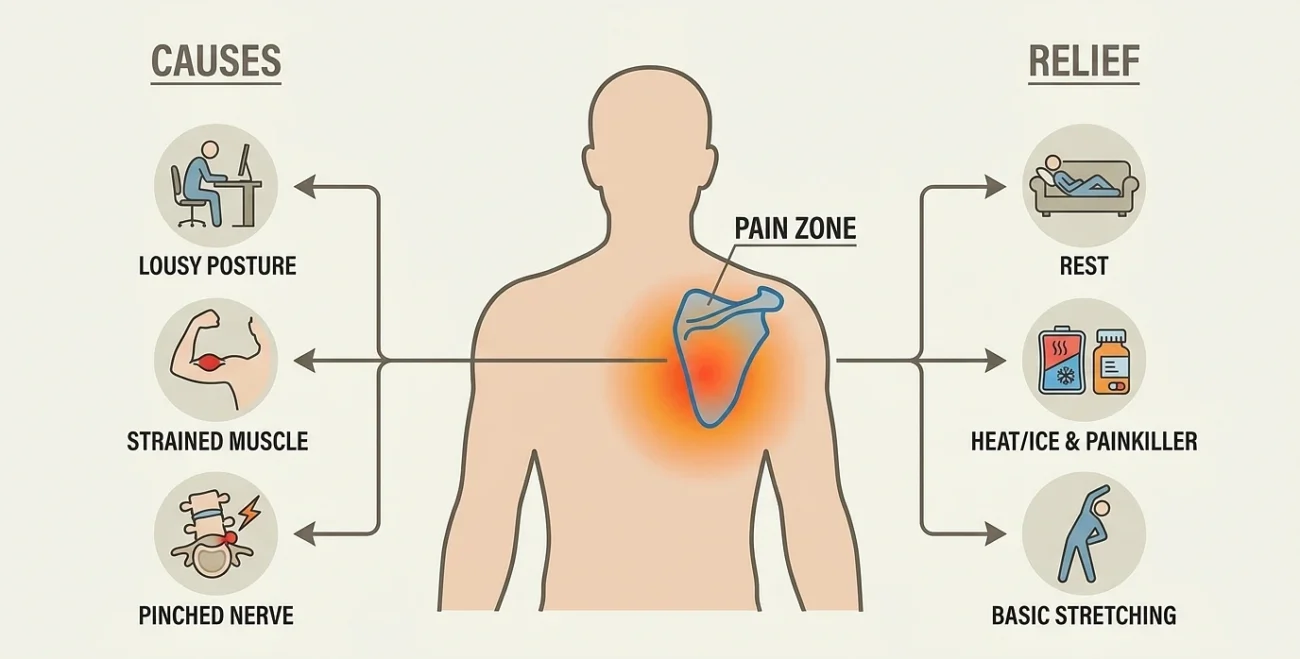 Pain Under Shoulder Blade