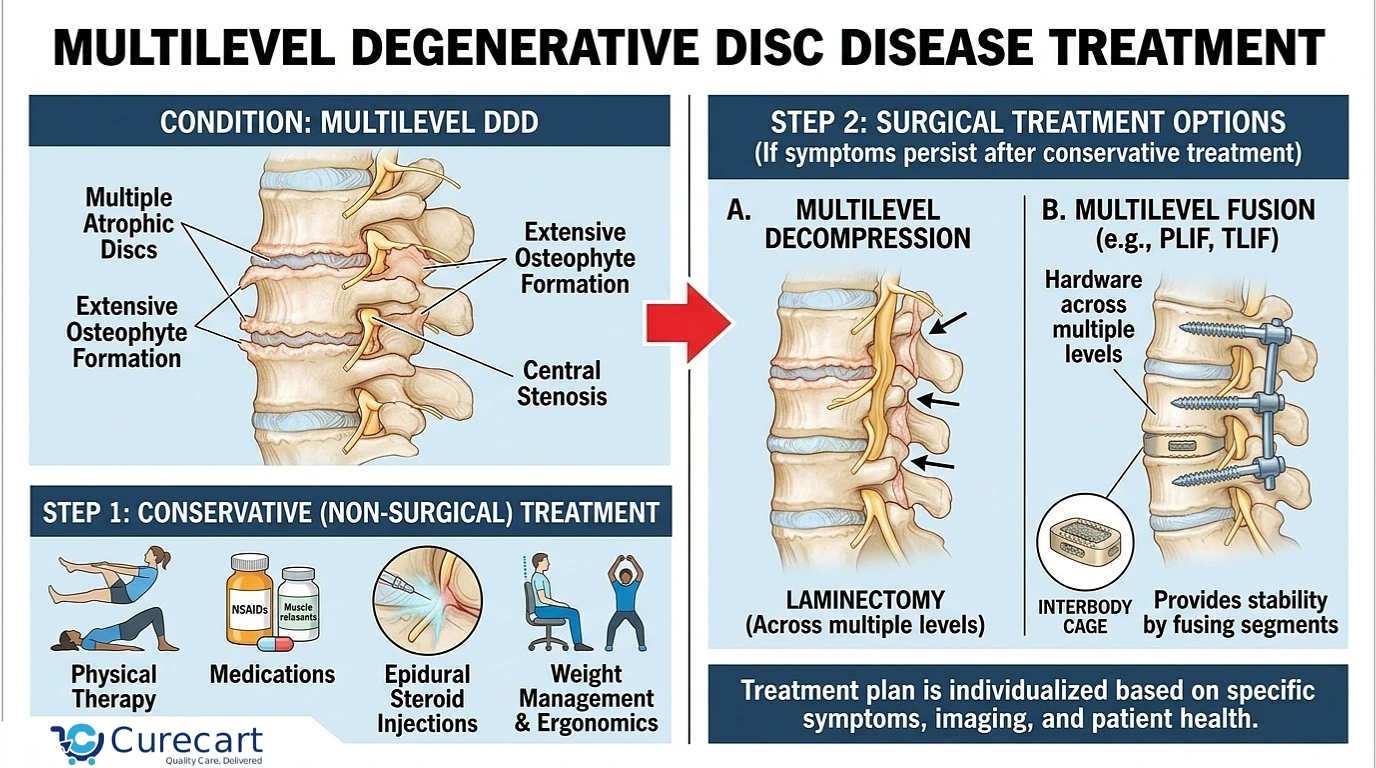 Treat Multilevel Degenerative Disc Disaease