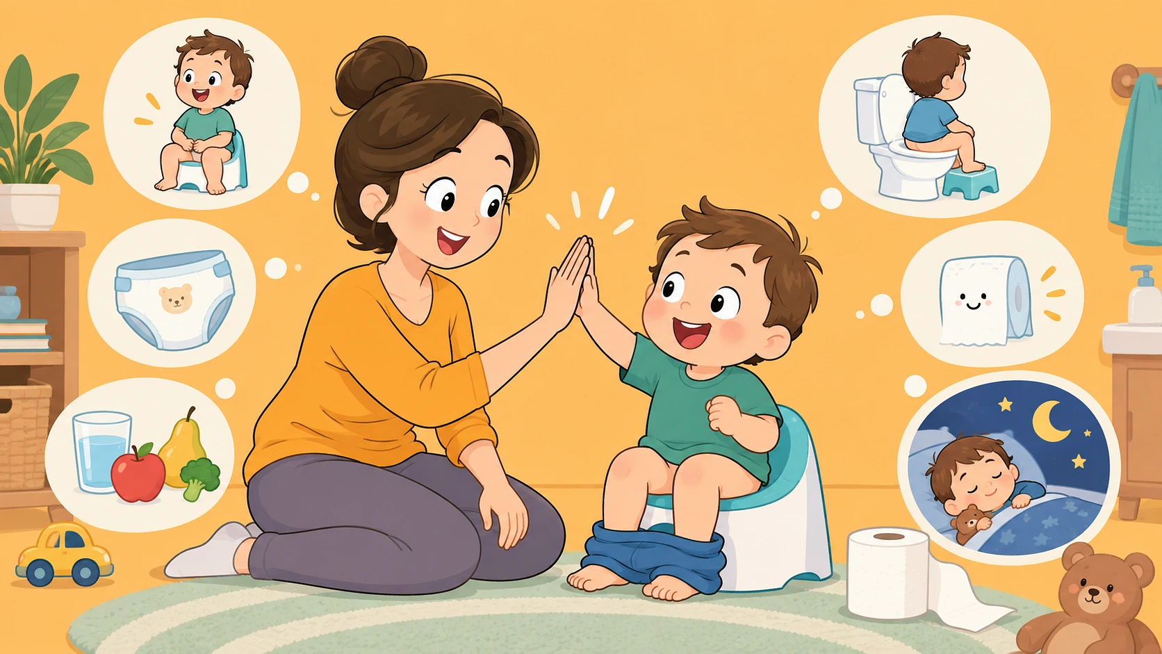 Potty Training Tips For Toddlers: Why Poop Takes Longer