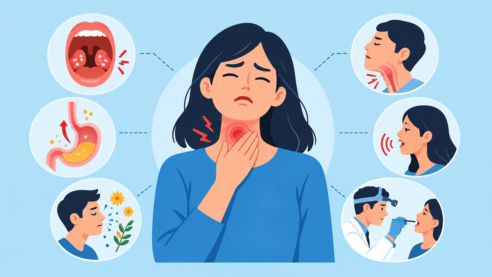 Signs That a Persistent Sore Throat Needs More Than Medication